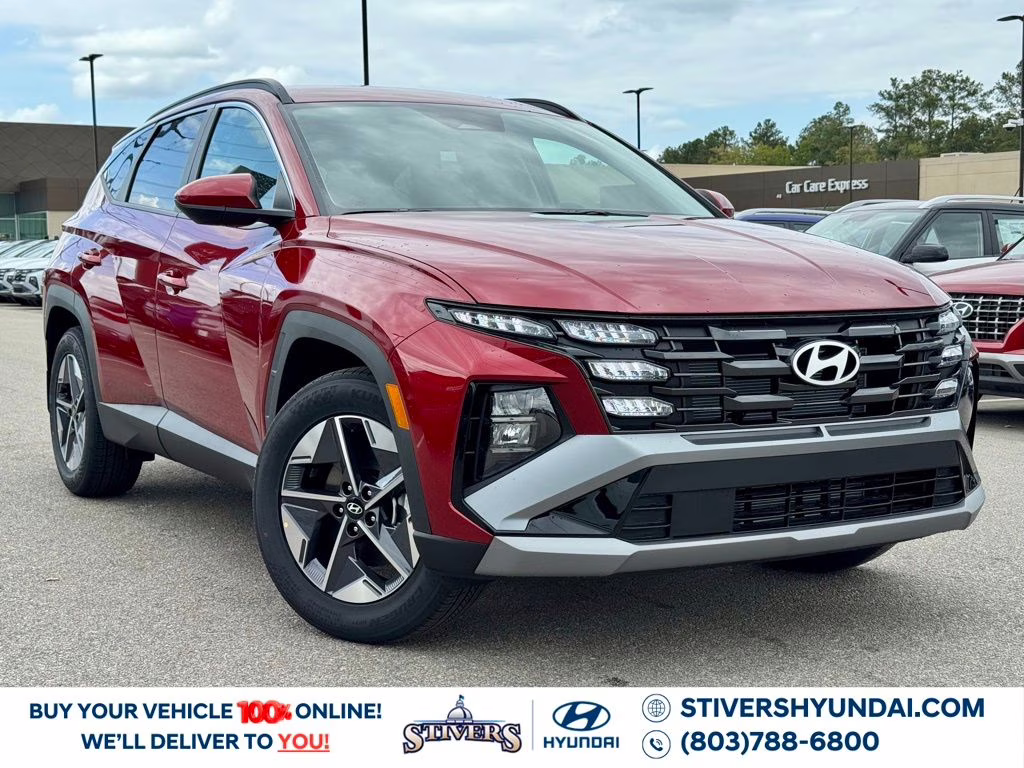 2026 Ultimate Red Hyundai Tucson SEL FWD SUV
