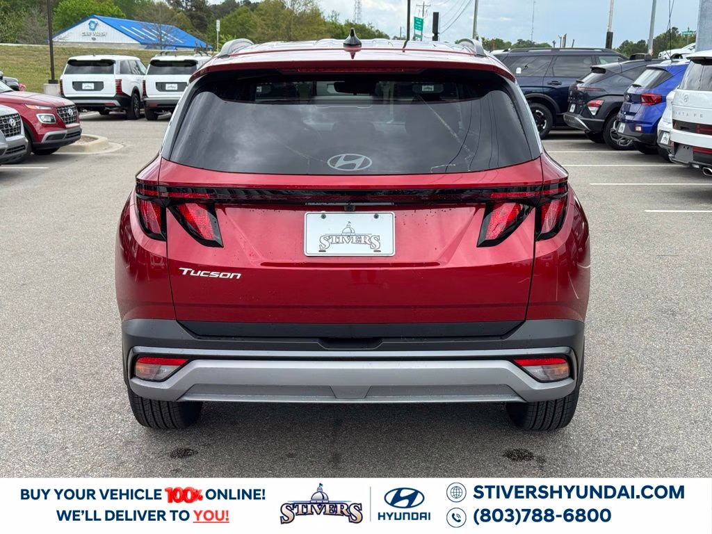 2026 Ultimate Red Hyundai Tucson SEL FWD SUV