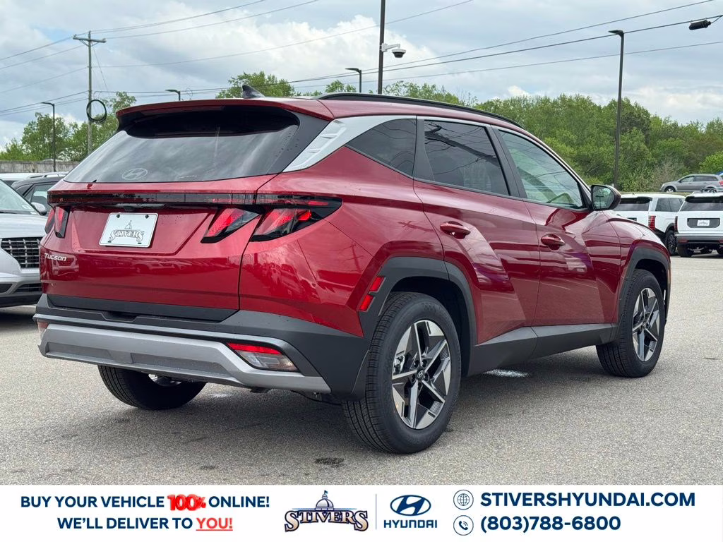 2026 Ultimate Red Hyundai Tucson SEL FWD SUV