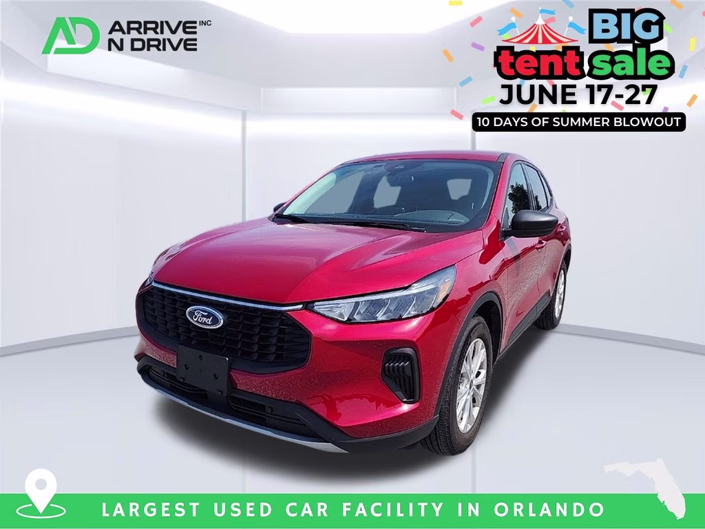 2025 Rapid Red Metallic Tinted Clearcoat Ford Escape Active FWD SUV