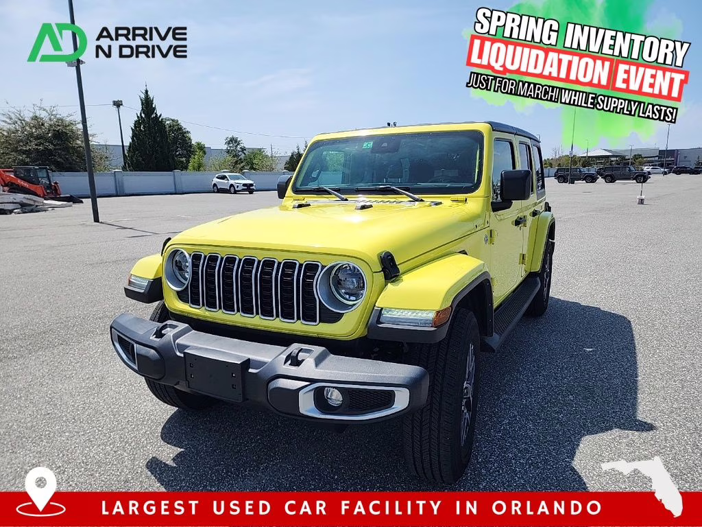 2024 High Velocity Clearcoat Jeep Wrangler Sahara 4X4 SUV