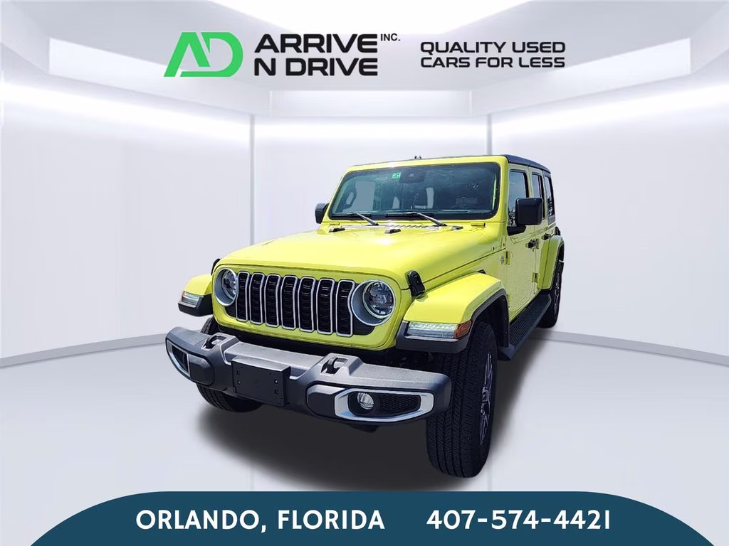 2024 High Velocity Clearcoat Jeep Wrangler Sahara 4X4 SUV