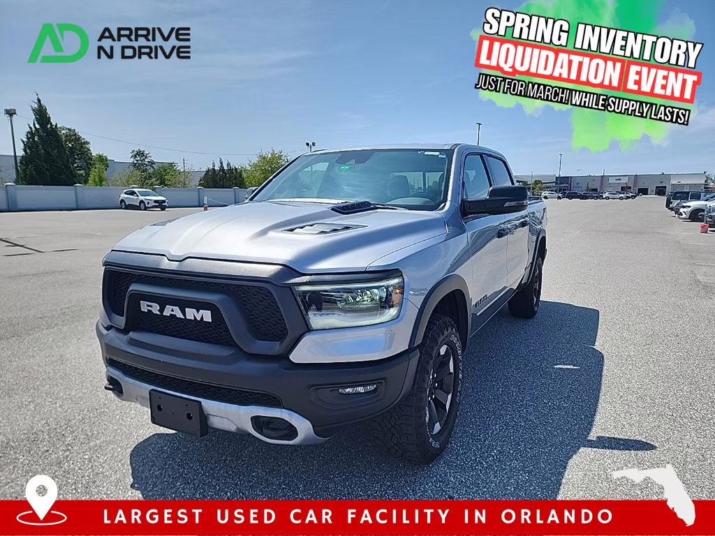2024 Granite Crystal Metallic Clearcoat Ram 1500 Rebel 4X4 Truck