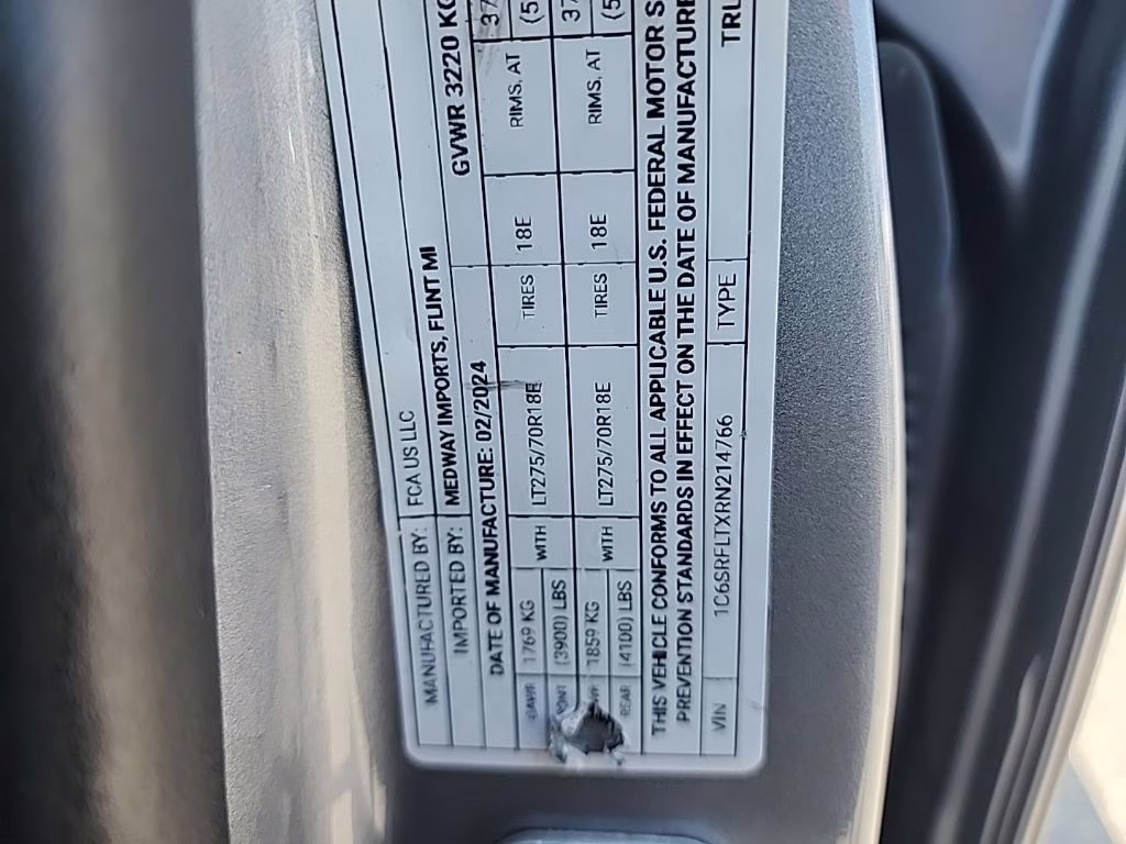 2024 Granite Crystal Metallic Clearcoat Ram 1500 Rebel 4X4 Truck