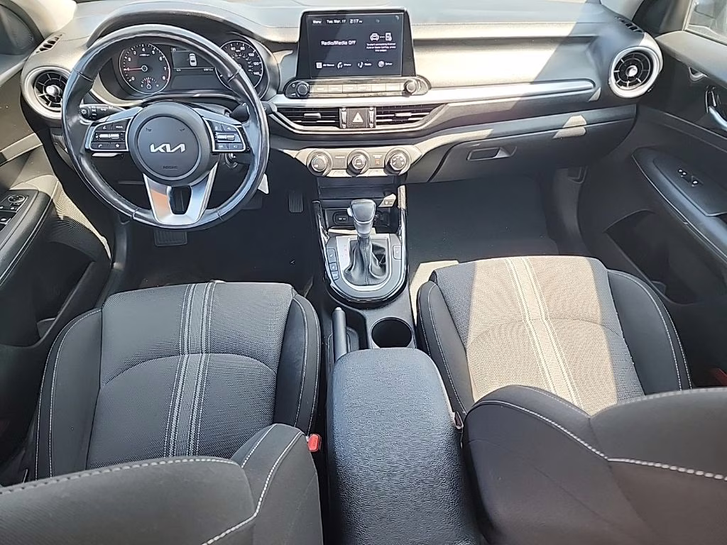 2023 Snow White Pearl Kia Forte GT-Line FWD Sedan