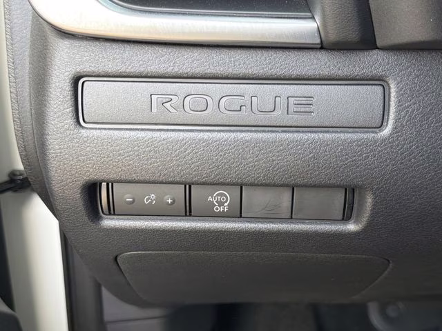 2023 Glacier White Nissan Rogue S FWD SUV