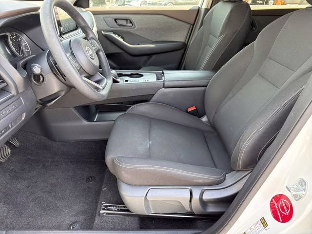 2023 Glacier White Nissan Rogue S FWD SUV