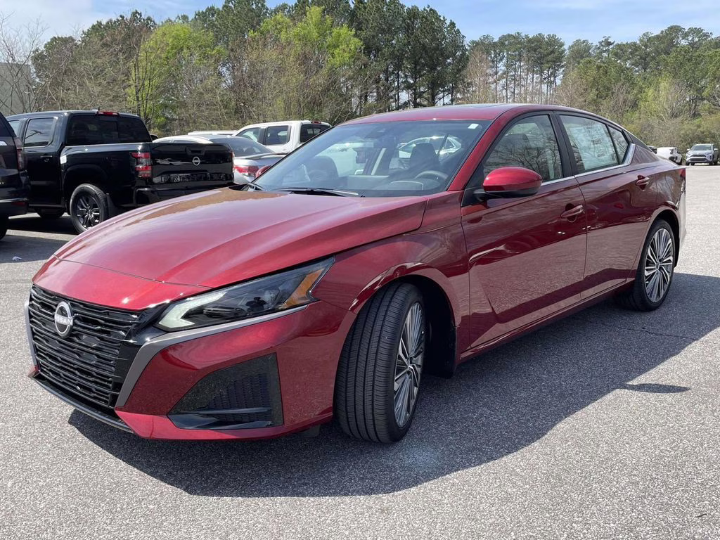 2026 Scarlet Ember Tintcoat Nissan Altima 2.5 SV FWD Sedan