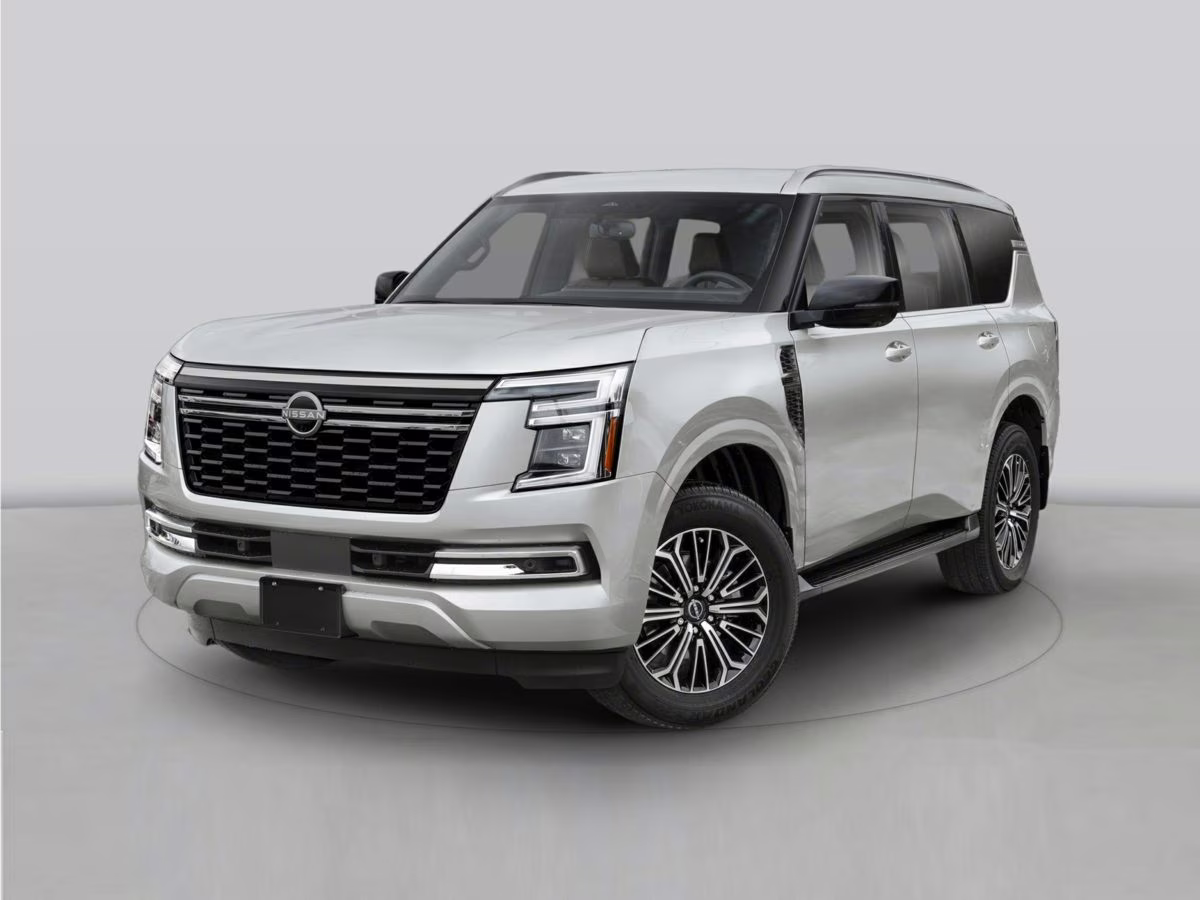 2026 Aspen White Tricoat Nissan Armada Platinum RWD SUV
