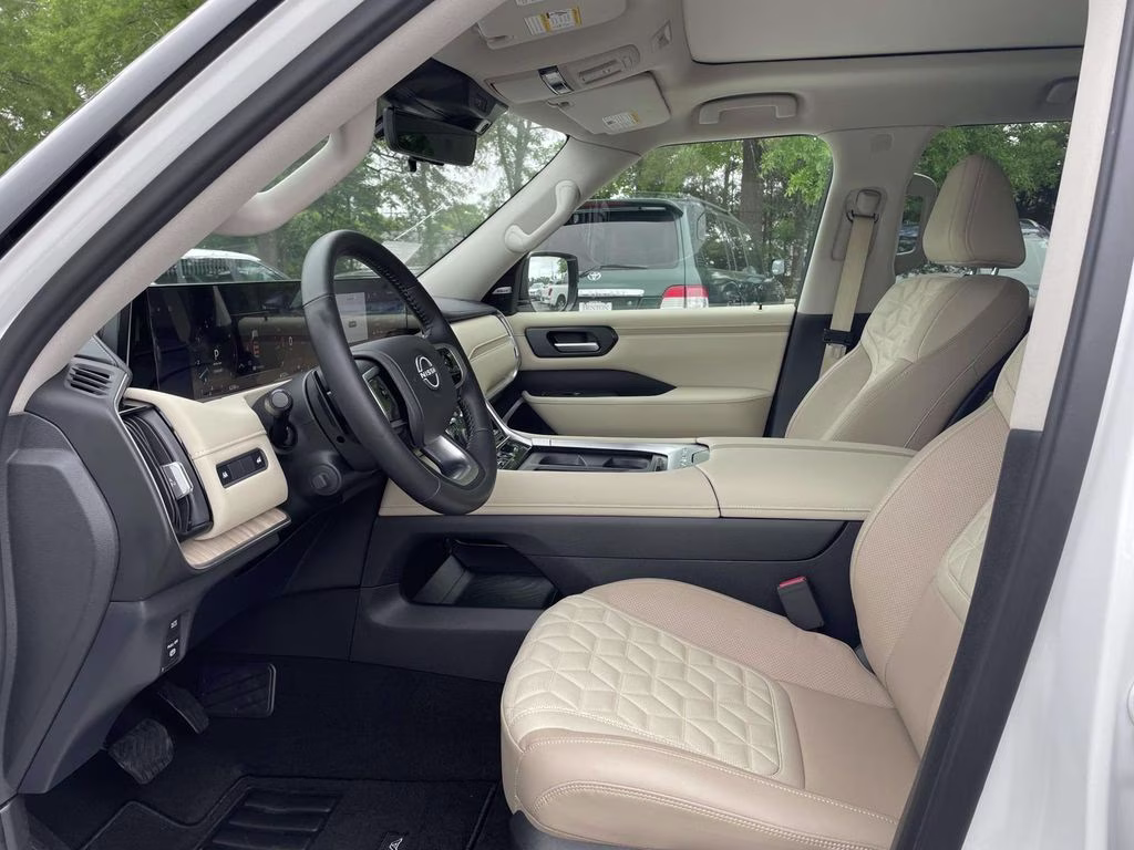 2026 Aspen White Tricoat Nissan Armada Platinum RWD SUV