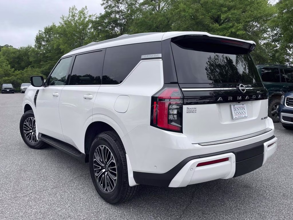 2026 Aspen White Tricoat Nissan Armada Platinum RWD SUV