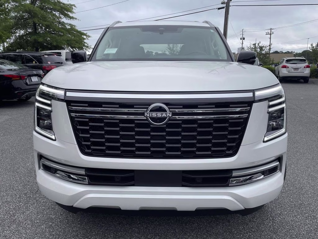 2026 Aspen White Tricoat Nissan Armada Platinum RWD SUV
