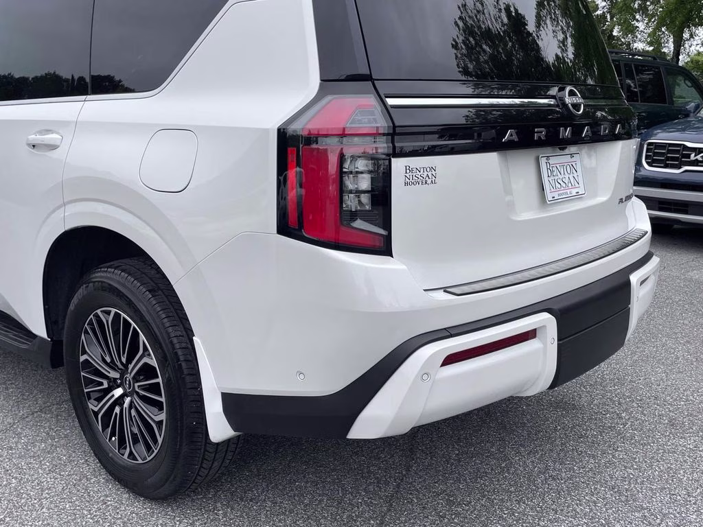 2026 Aspen White Tricoat Nissan Armada Platinum RWD SUV