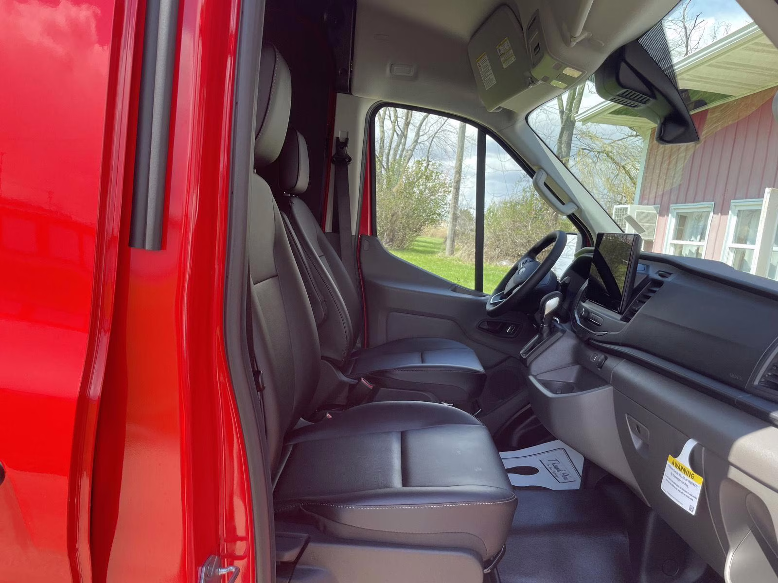 2026 Race Red Ford Transit CARGO VAN RWD Van