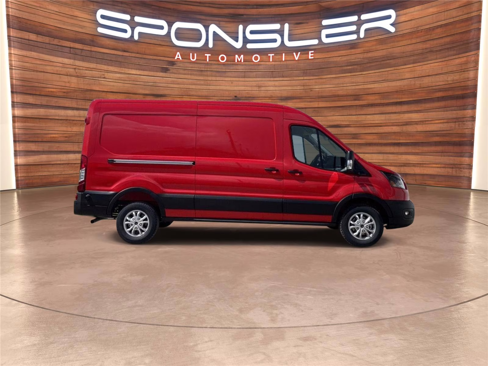 2026 Race Red Ford Transit CARGO VAN RWD Van