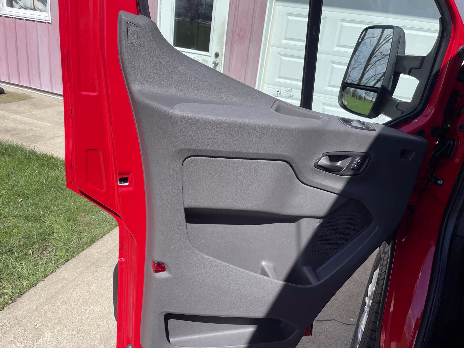 2026 Race Red Ford Transit CARGO VAN RWD Van