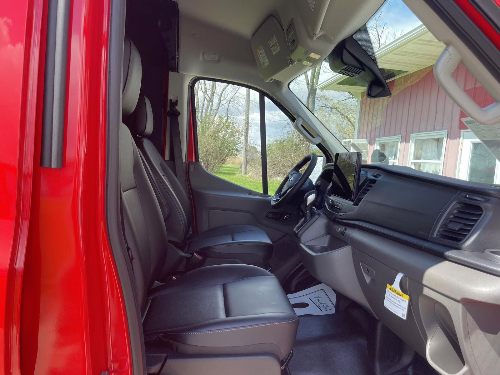 2026 Race Red Ford Transit CARGO VAN RWD Van