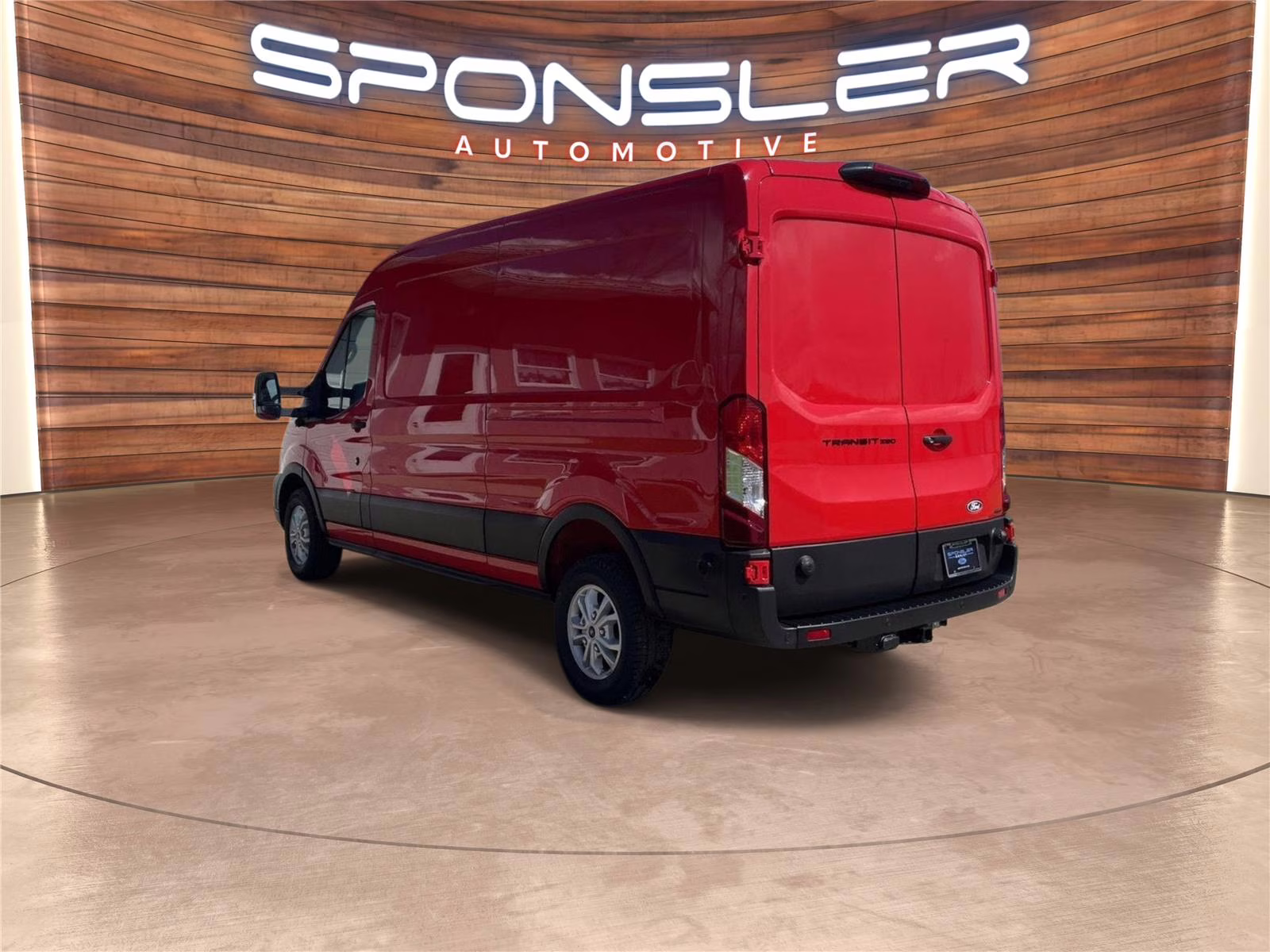 2026 Race Red Ford Transit CARGO VAN RWD Van