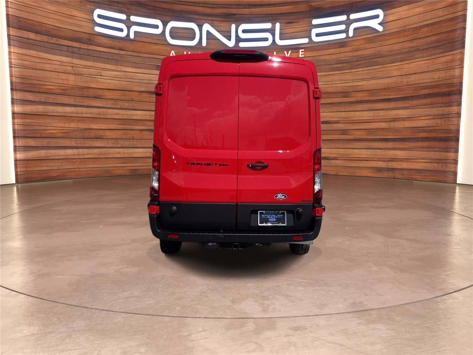 2026 Race Red Ford Transit CARGO VAN RWD Van