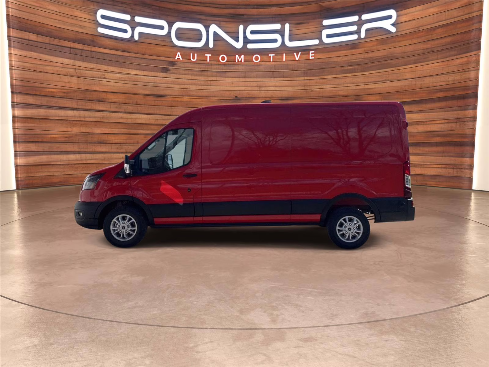 2026 Race Red Ford Transit CARGO VAN RWD Van