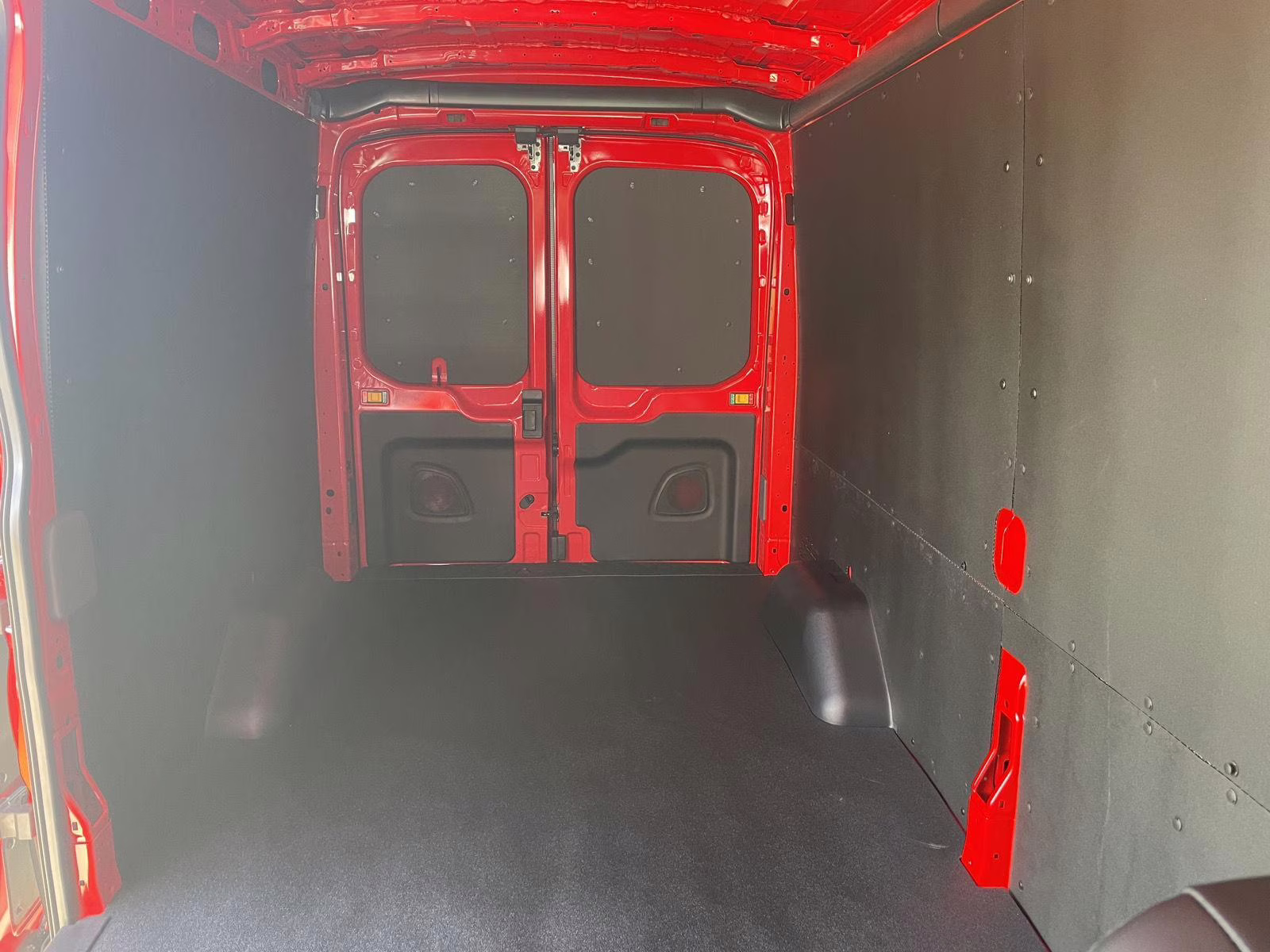 2026 Race Red Ford Transit CARGO VAN RWD Van