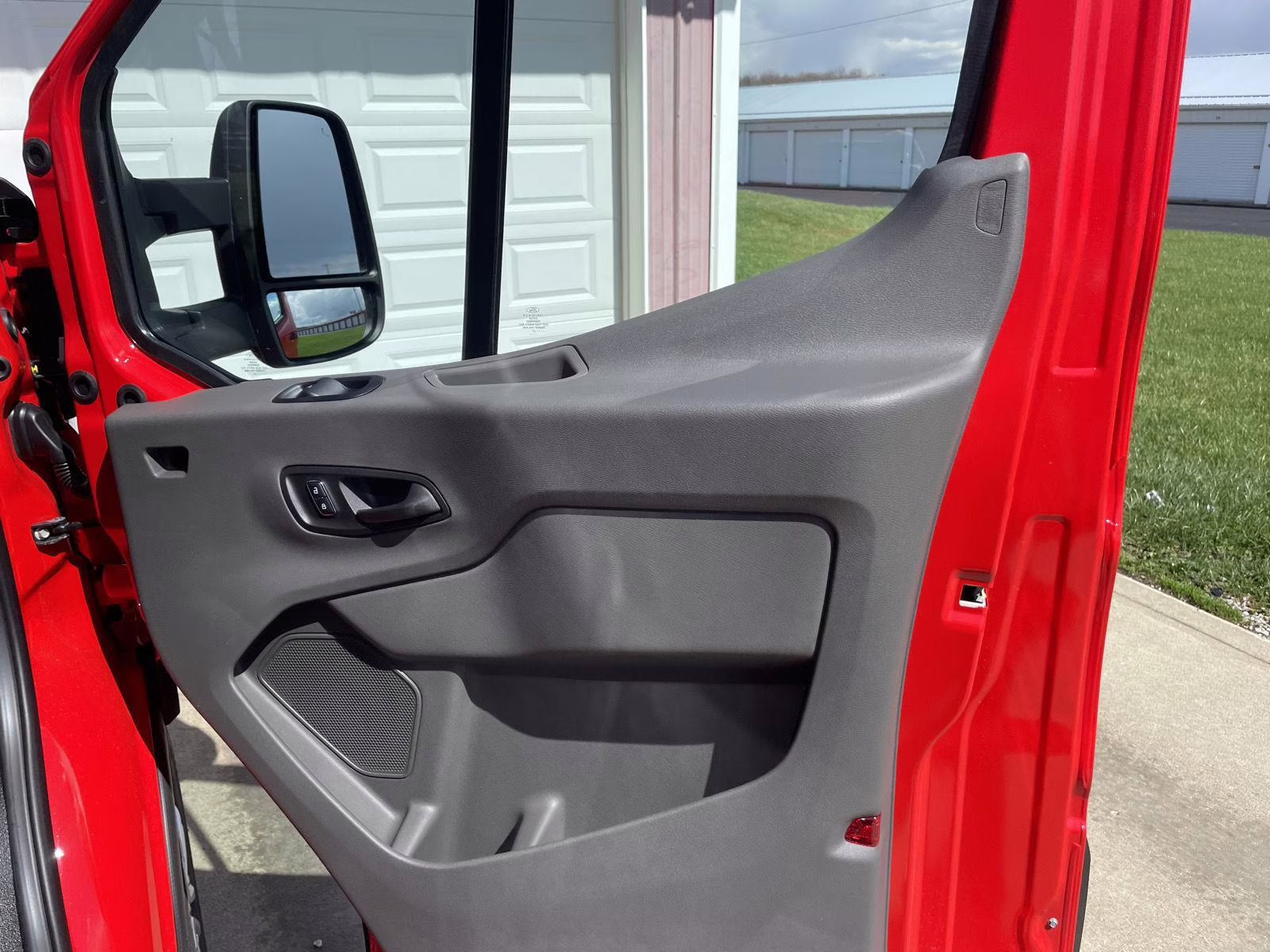 2026 Race Red Ford Transit CARGO VAN RWD Van