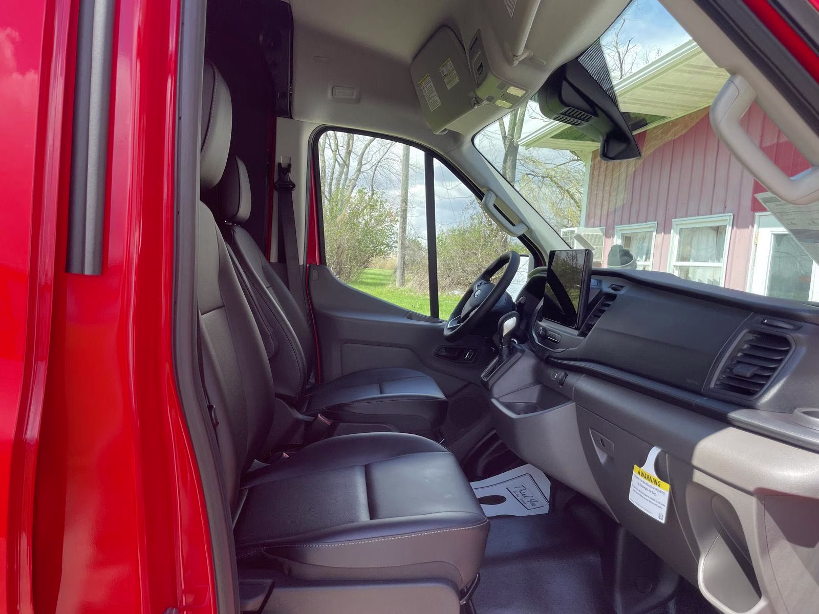 2026 Race Red Ford Transit 250 RWD Van