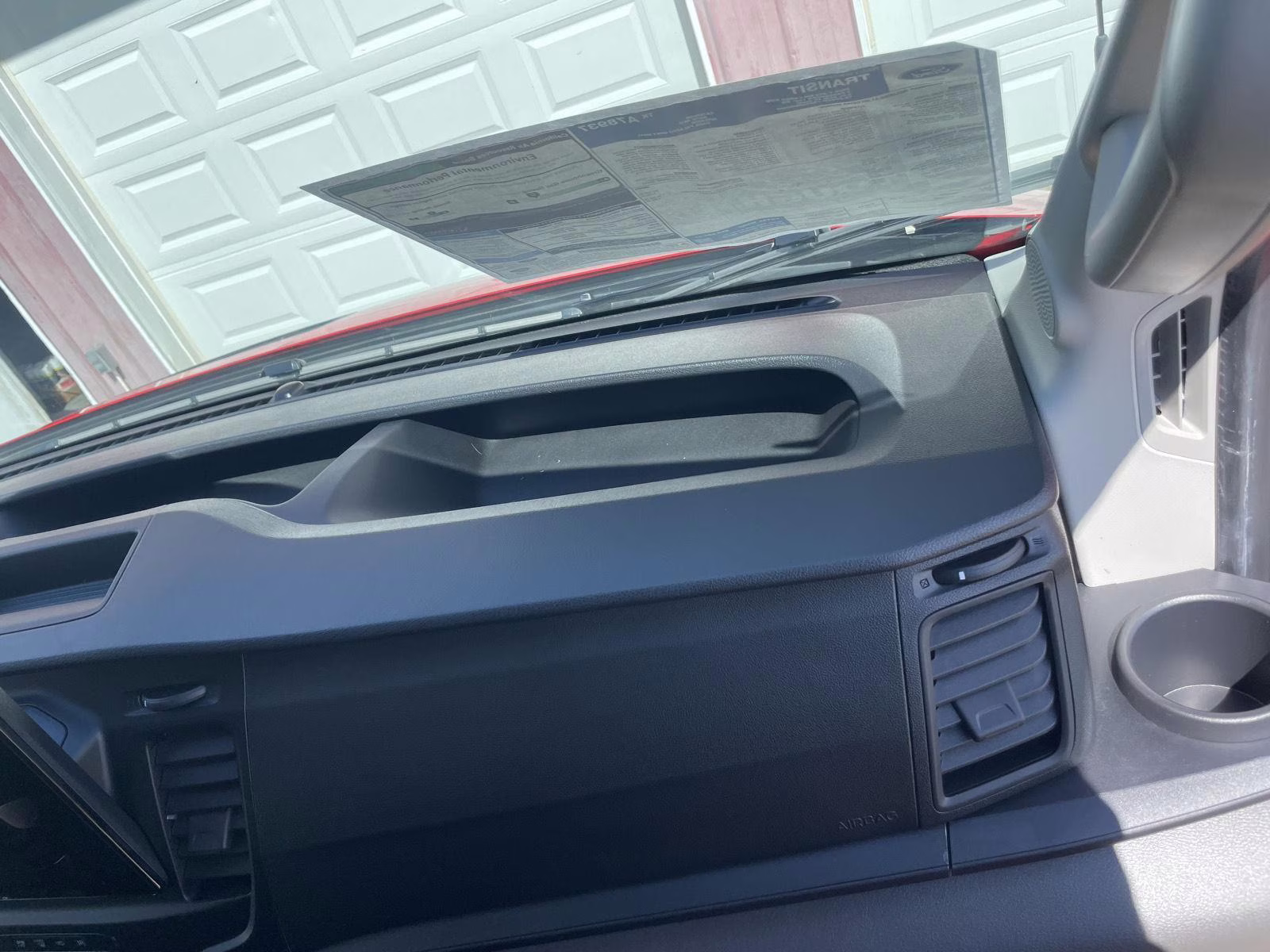 2026 Race Red Ford Transit CARGO VAN RWD Van