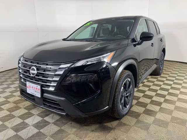 2025 Super Black Nissan Rogue SV AWD SUV