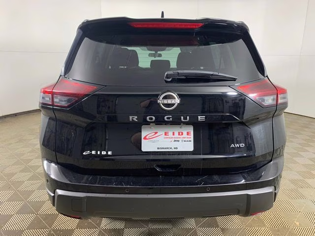 2025 Super Black Nissan Rogue SV AWD SUV