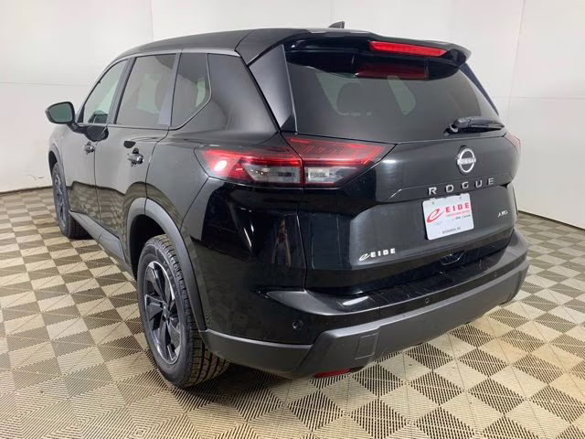 2025 Super Black Nissan Rogue SV AWD SUV