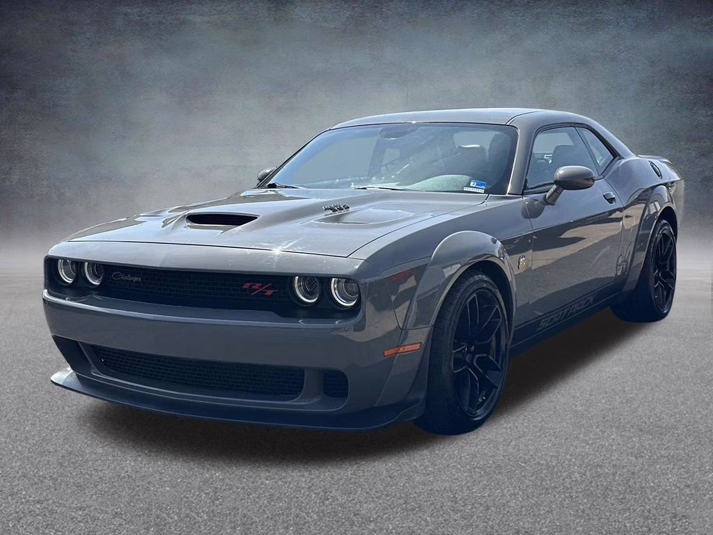 2019 Destroyer Gray Clearcoat Dodge Challenger R/T Scat Pack Widebody RWD Coupe