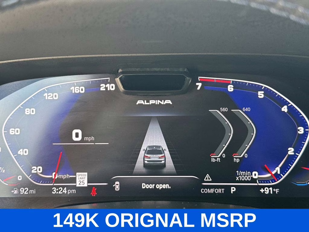 2021 Alpine White BMW X7 ALPINA XB7 AWD SUV