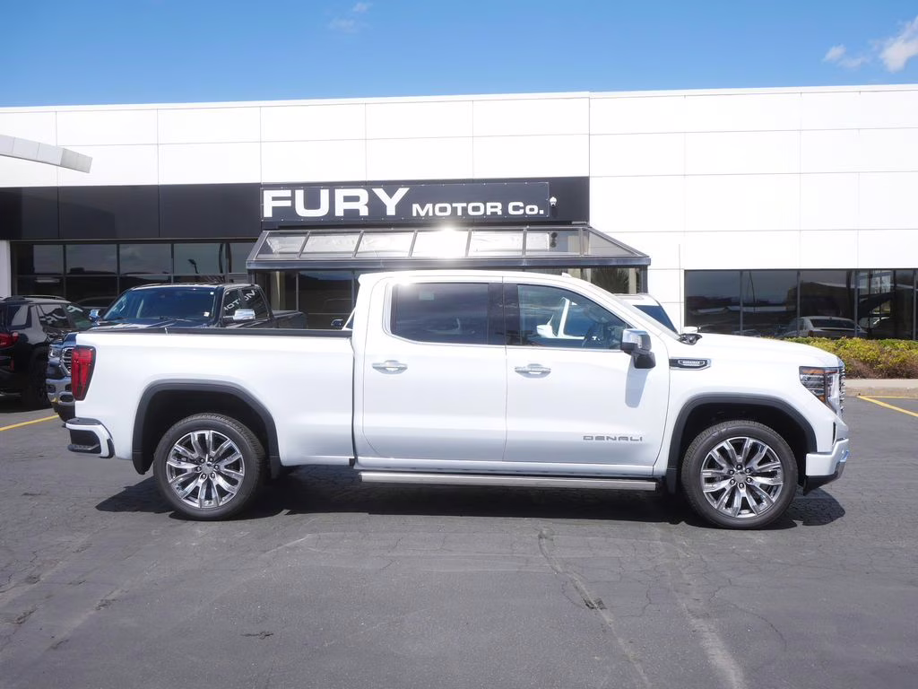 2026 Glacier White Tricoat GMC Sierra 1500 Denali 4X4 Truck