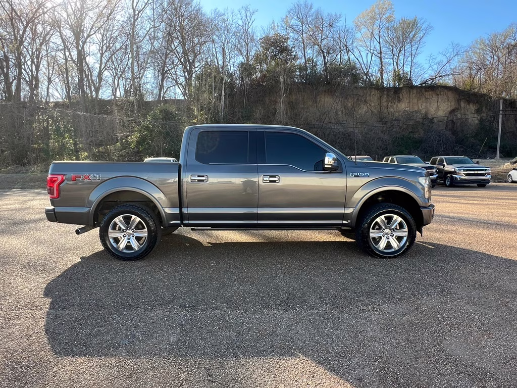 2017 Magnetic Metallic Ford F-150 Platinum 4X4 Truck