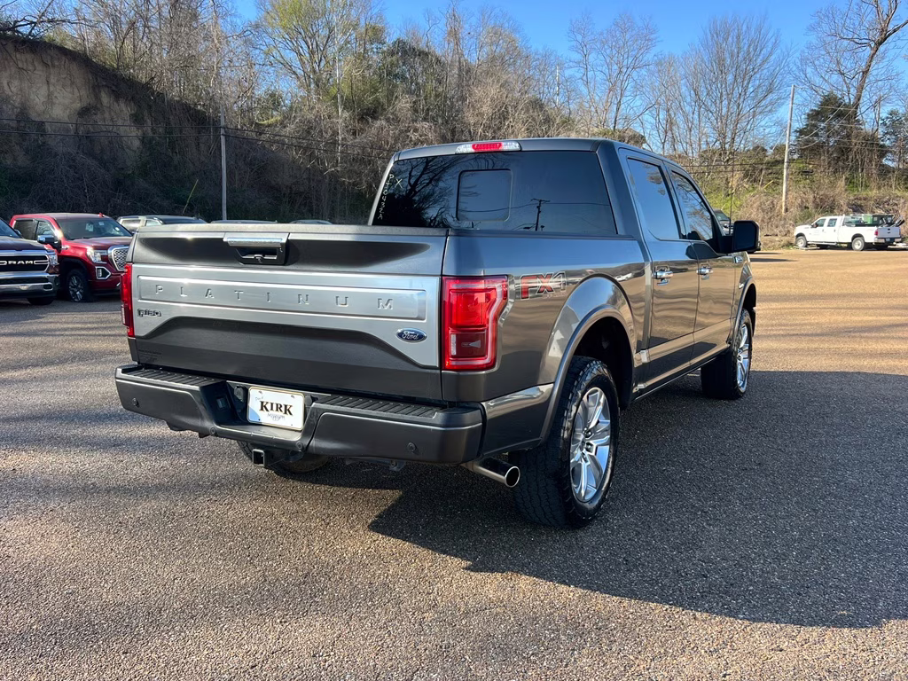 2017 Magnetic Metallic Ford F-150 Platinum 4X4 Truck