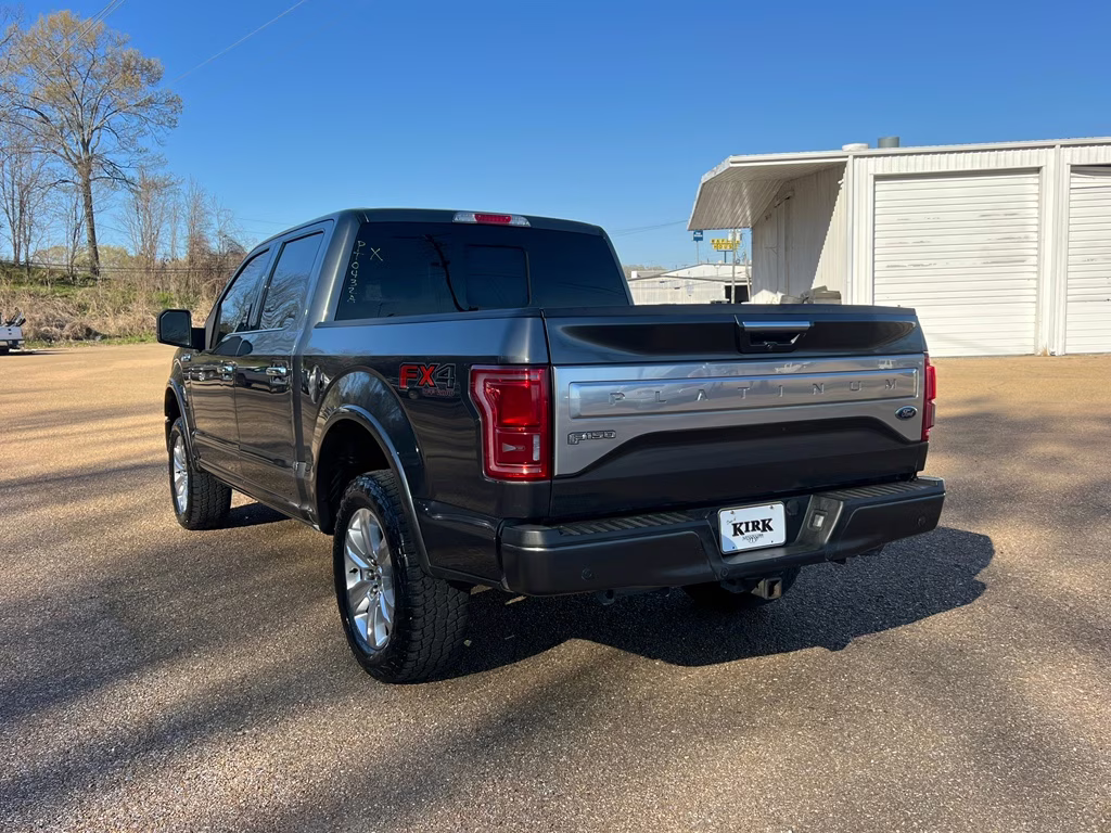 2017 Magnetic Metallic Ford F-150 Platinum 4X4 Truck