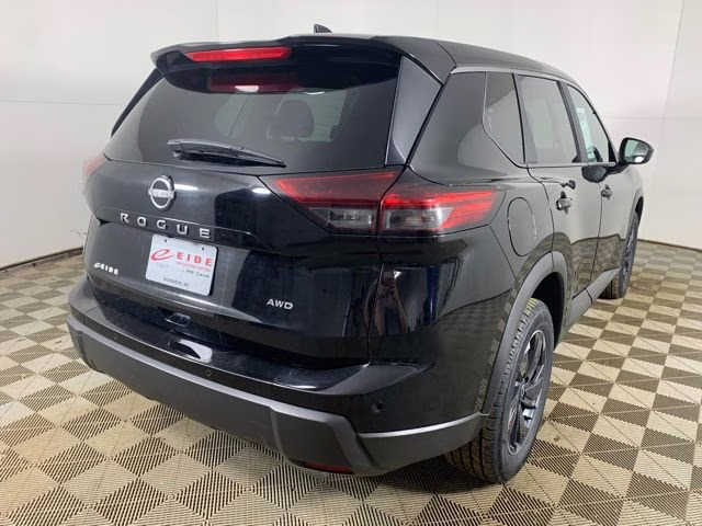 2025 Super Black Nissan Rogue SV AWD SUV