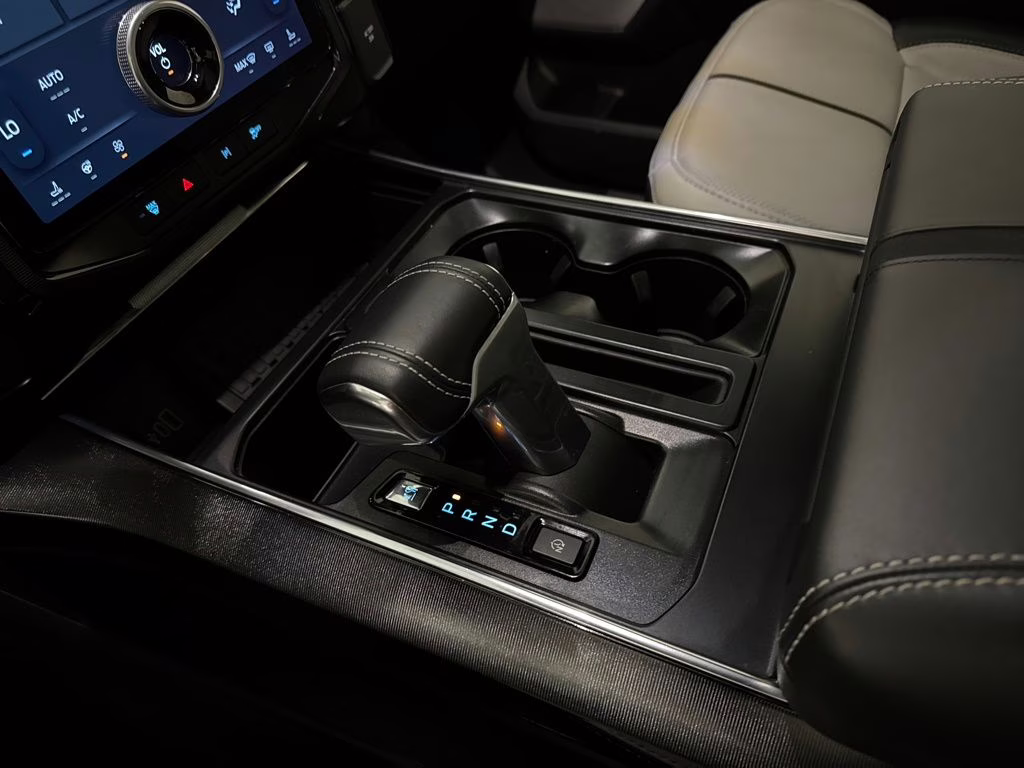 2025 Antimatter Blue Metallic Ford F-150 Lightning Platinum AWD Truck