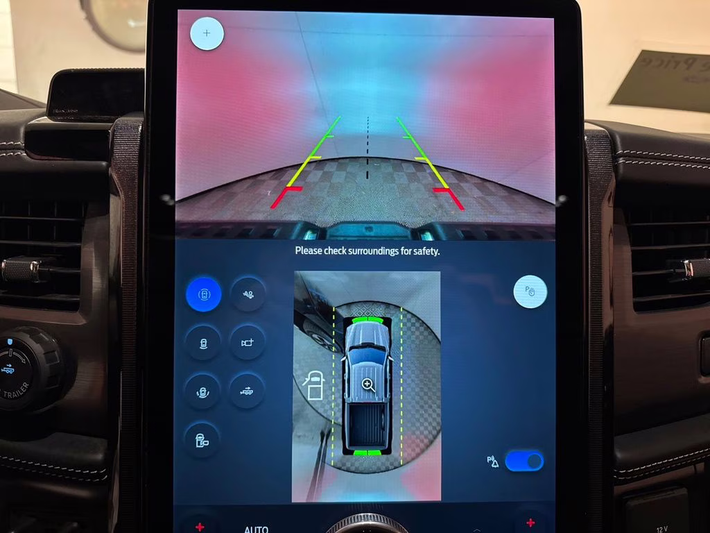 2025 Antimatter Blue Metallic Ford F-150 Lightning Platinum AWD Truck