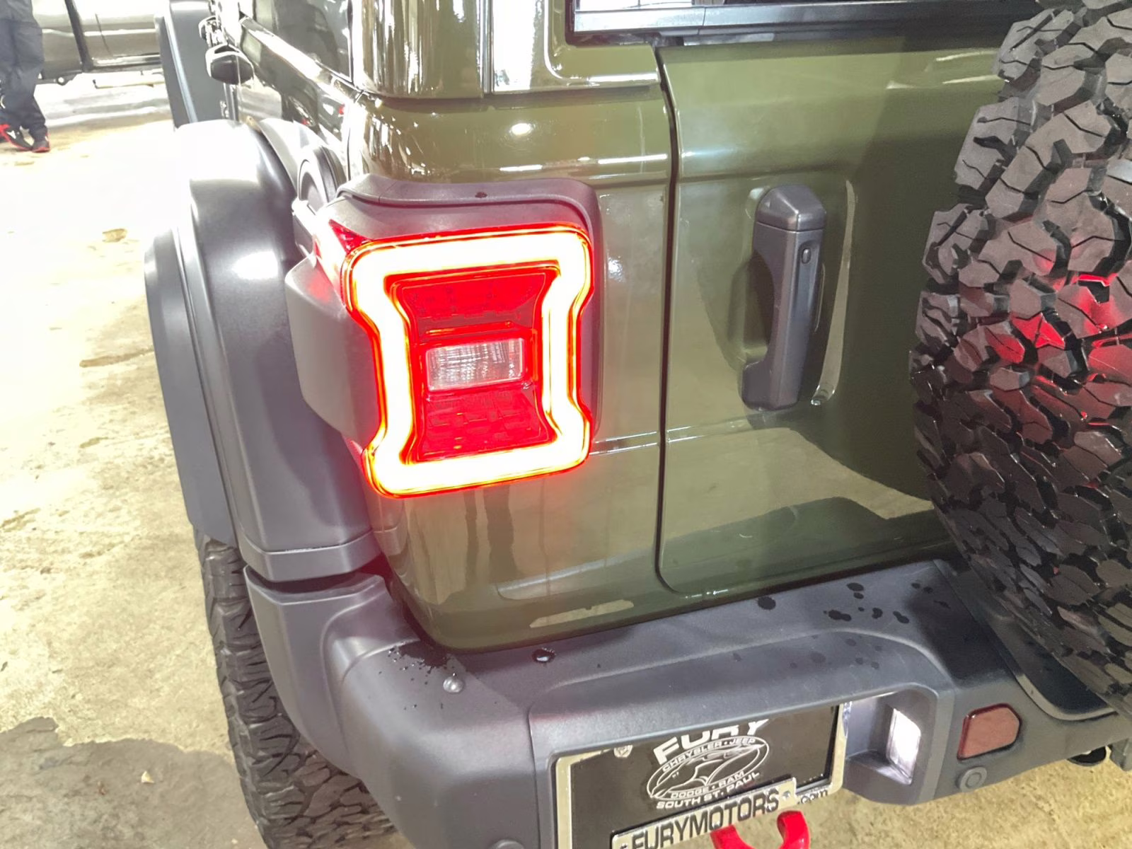 2024 Sarge Green Clearcoat Jeep Wrangler Rubicon X 4X4 SUV