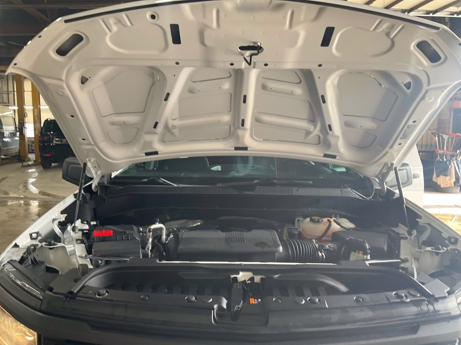 2024 Summit White Chevrolet Silverado 1500 WT 4X4 Truck