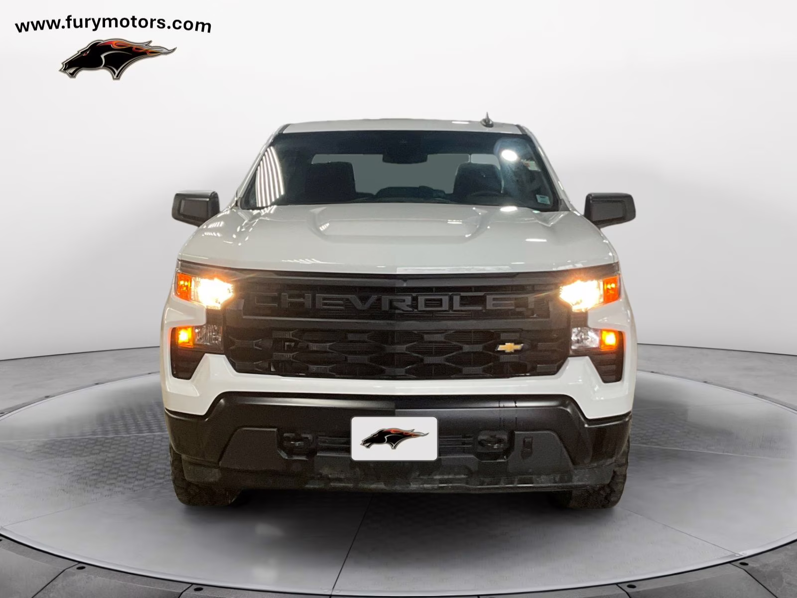2024 Summit White Chevrolet Silverado 1500 WT 4X4 Truck