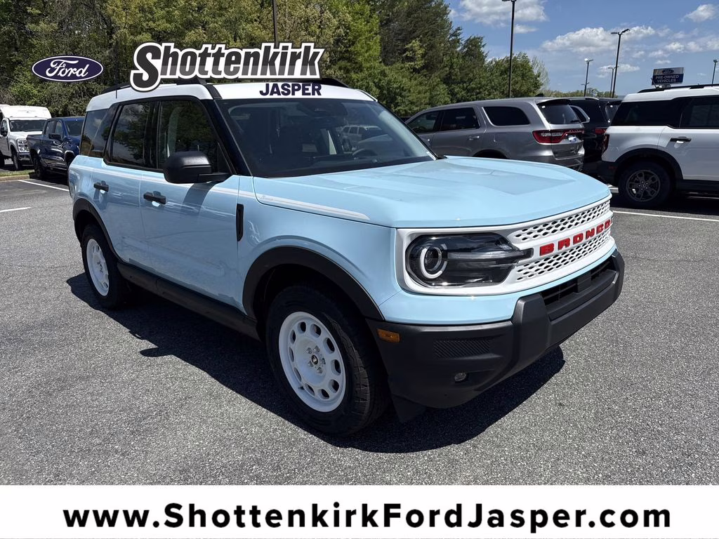 2026 Robins Egg Blue Ford Bronco Sport Heritage 4X4 SUV