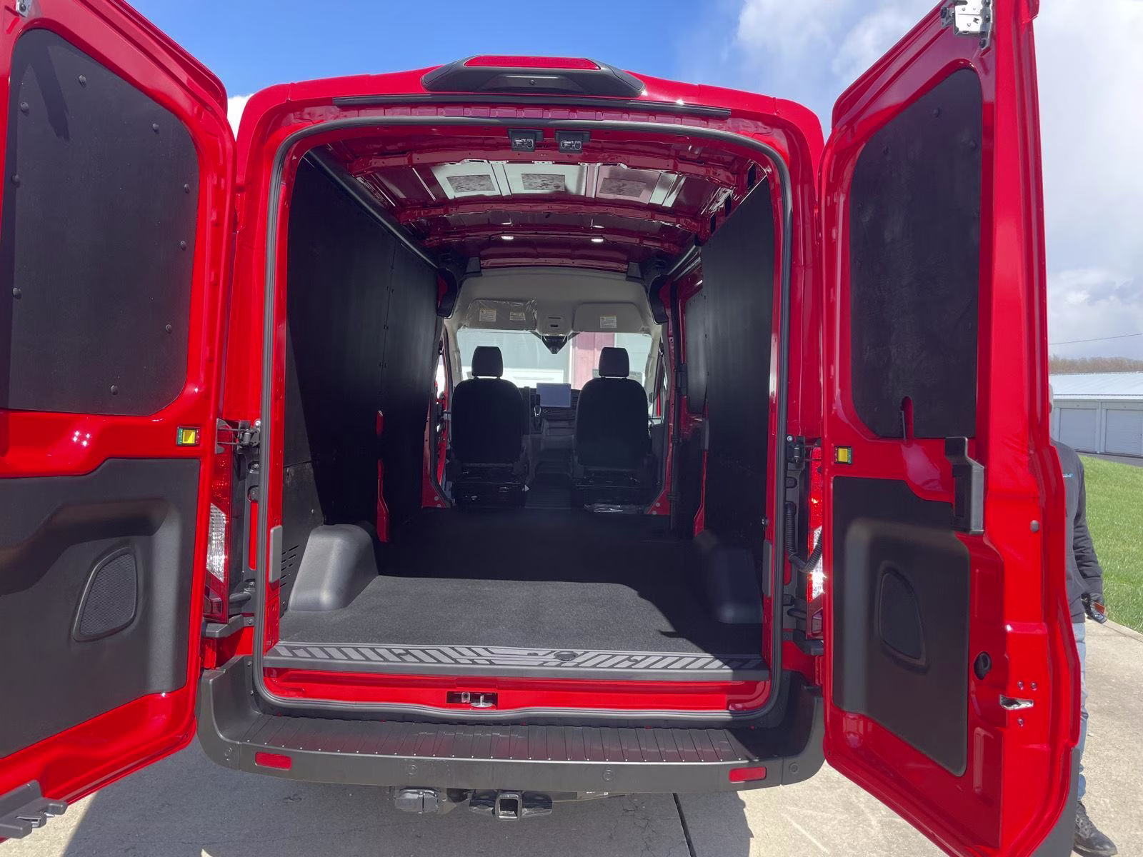 2026 Race Red Ford Transit 250 RWD Van