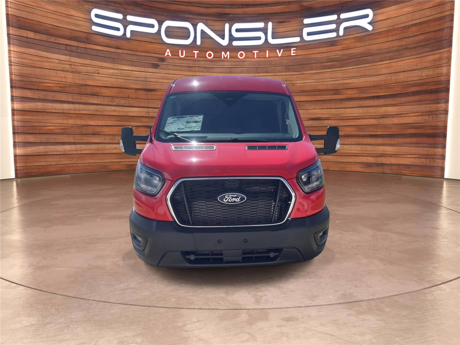 2026 Race Red Ford Transit 250 RWD Van