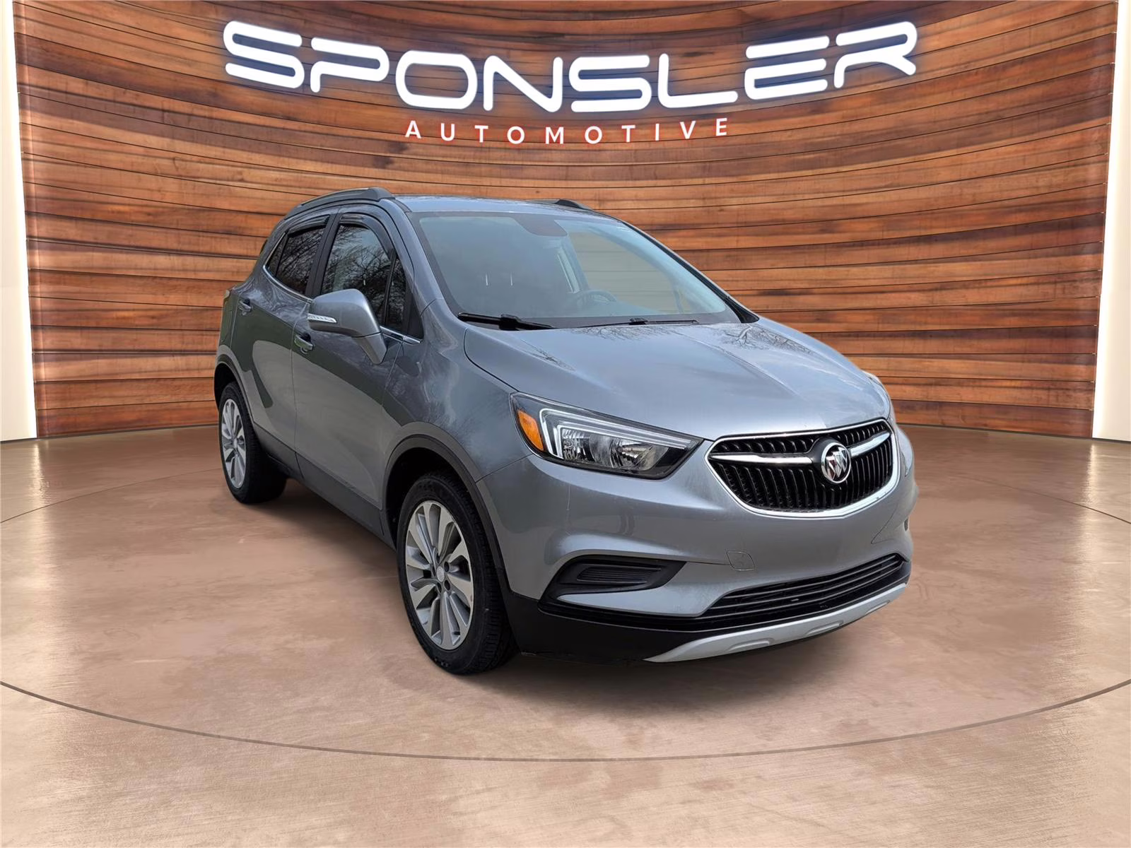 2019 Satin Steel Metallic Buick Encore Preferred FWD SUV