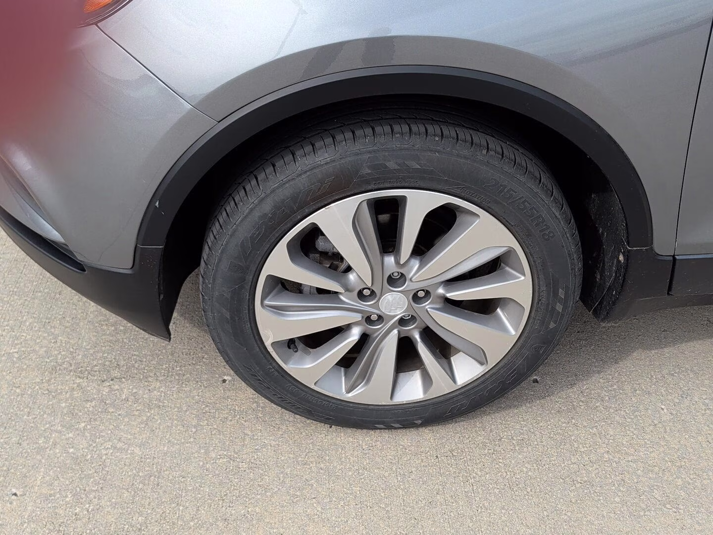2019 Satin Steel Metallic Buick Encore Preferred FWD SUV