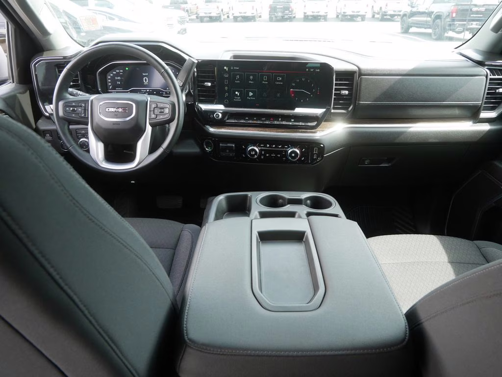 2024 Summit White GMC Sierra 1500 SLE 4X4 Truck