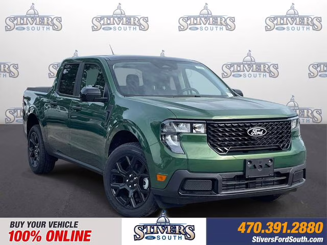 2025 Green Ford Maverick XLT AWD Truck
